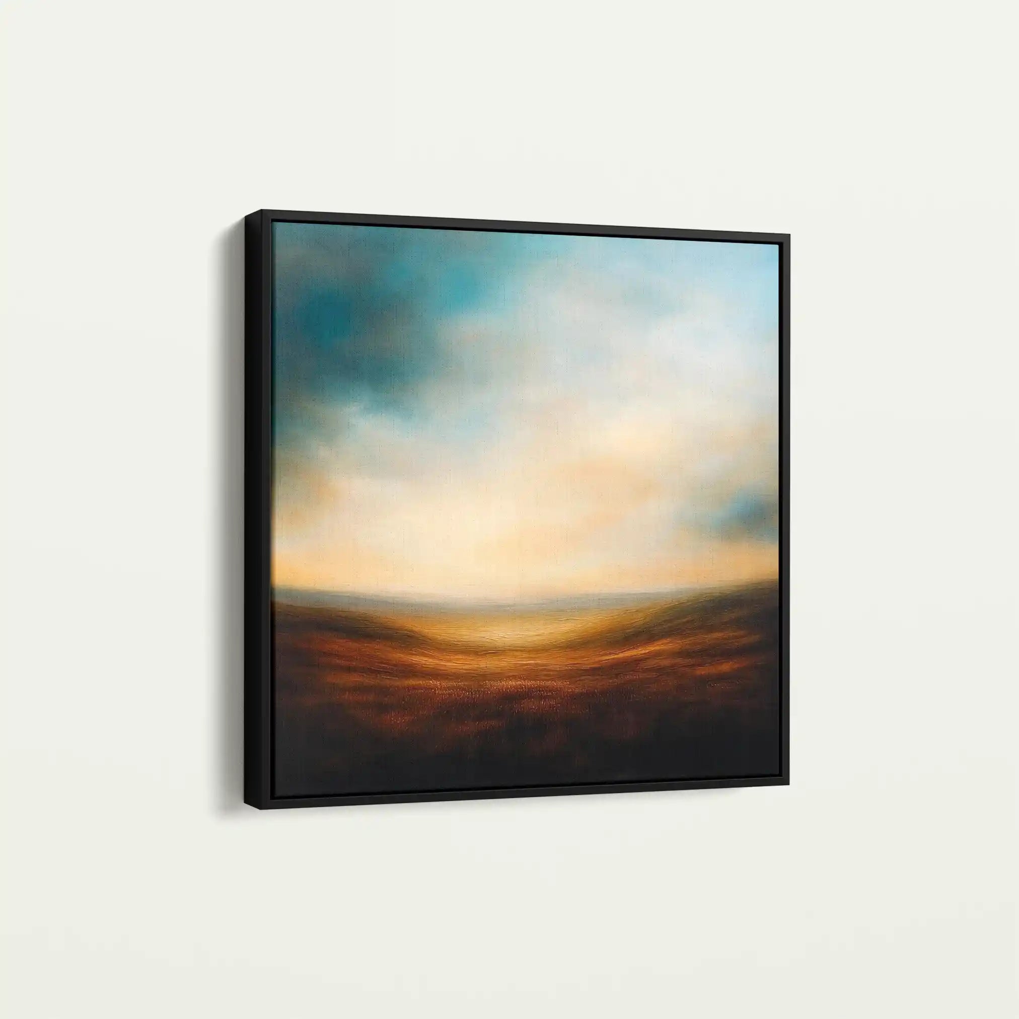 Abstract Canvas Wall Art WAD719-A 80 x 80 cm / Stretched on hidden frame