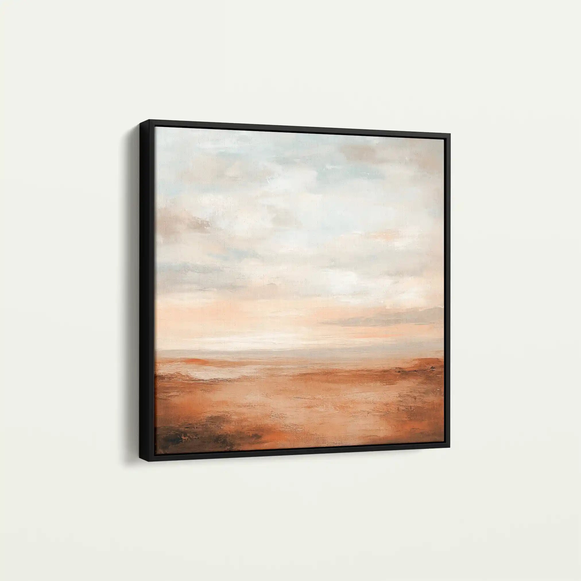 Abstract Canvas Wall Art WAD720-A 80 x 80 cm / Stretched on hidden frame