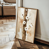 Floral Canvas Wall Art WAD721-F 90 x 60 cm / Stretched on hidden frame