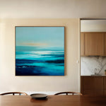Abstract 722 Canvas Art 60 x 60 cm / Stretched on hidden frame