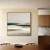 Abstract 723 Canvas Art 60 x 60 cm / Stretched on hidden frame
