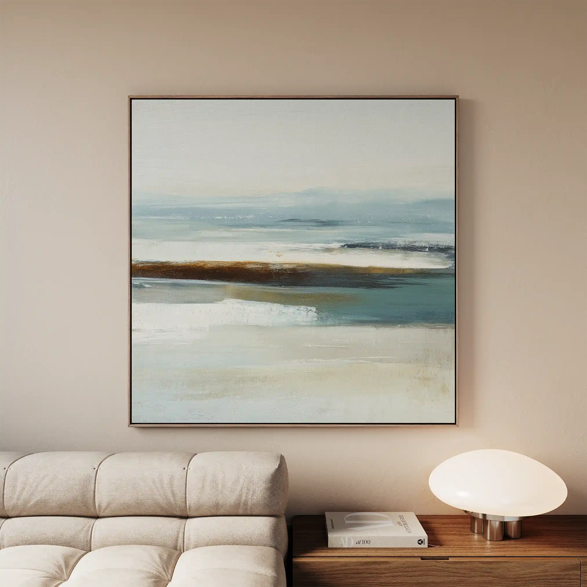 Abstract 724 Canvas Art 60 x 60 cm / Stretched on hidden frame