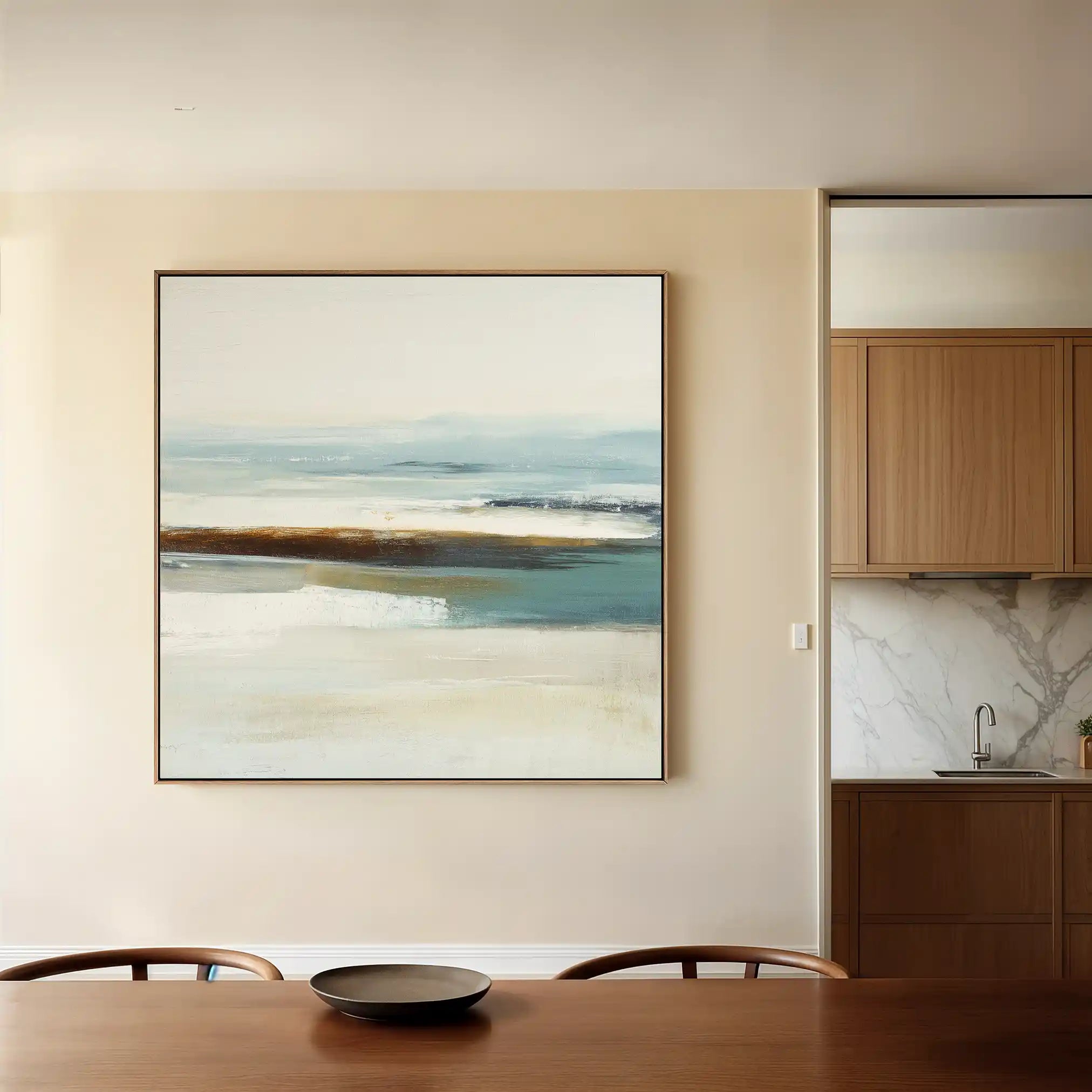 Abstract 724 Canvas Art 60 x 60 cm / Stretched on hidden frame