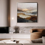 Abstract 726 Canvas Art 60 x 60 cm / Stretched on hidden frame