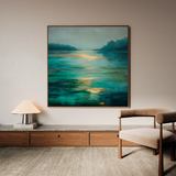 Abstract 732 Canvas Art 60 x 60 cm / Stretched on hidden frame