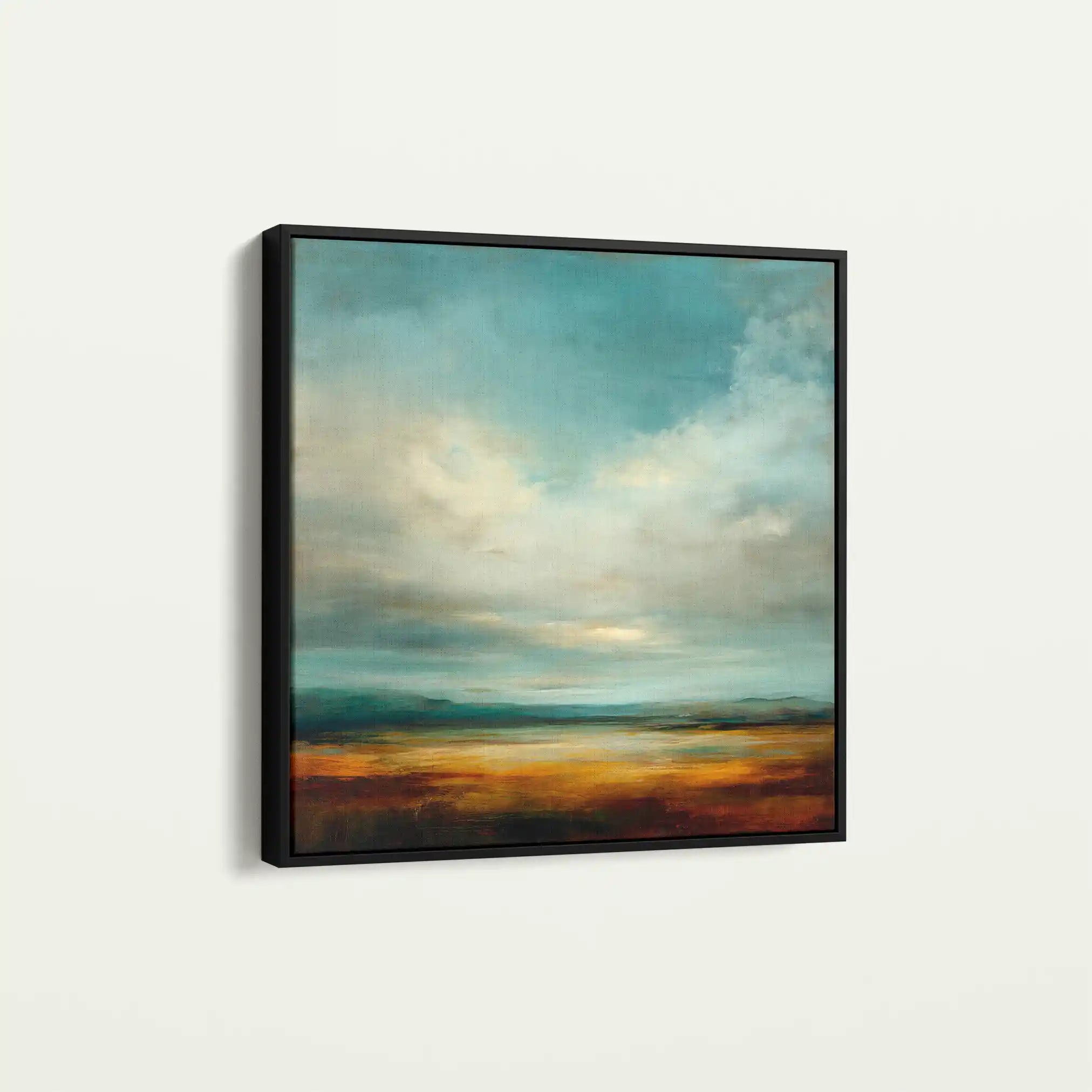 Abstract Canvas Wall Art WAD733-A 80 x 80 cm / Stretched on hidden frame