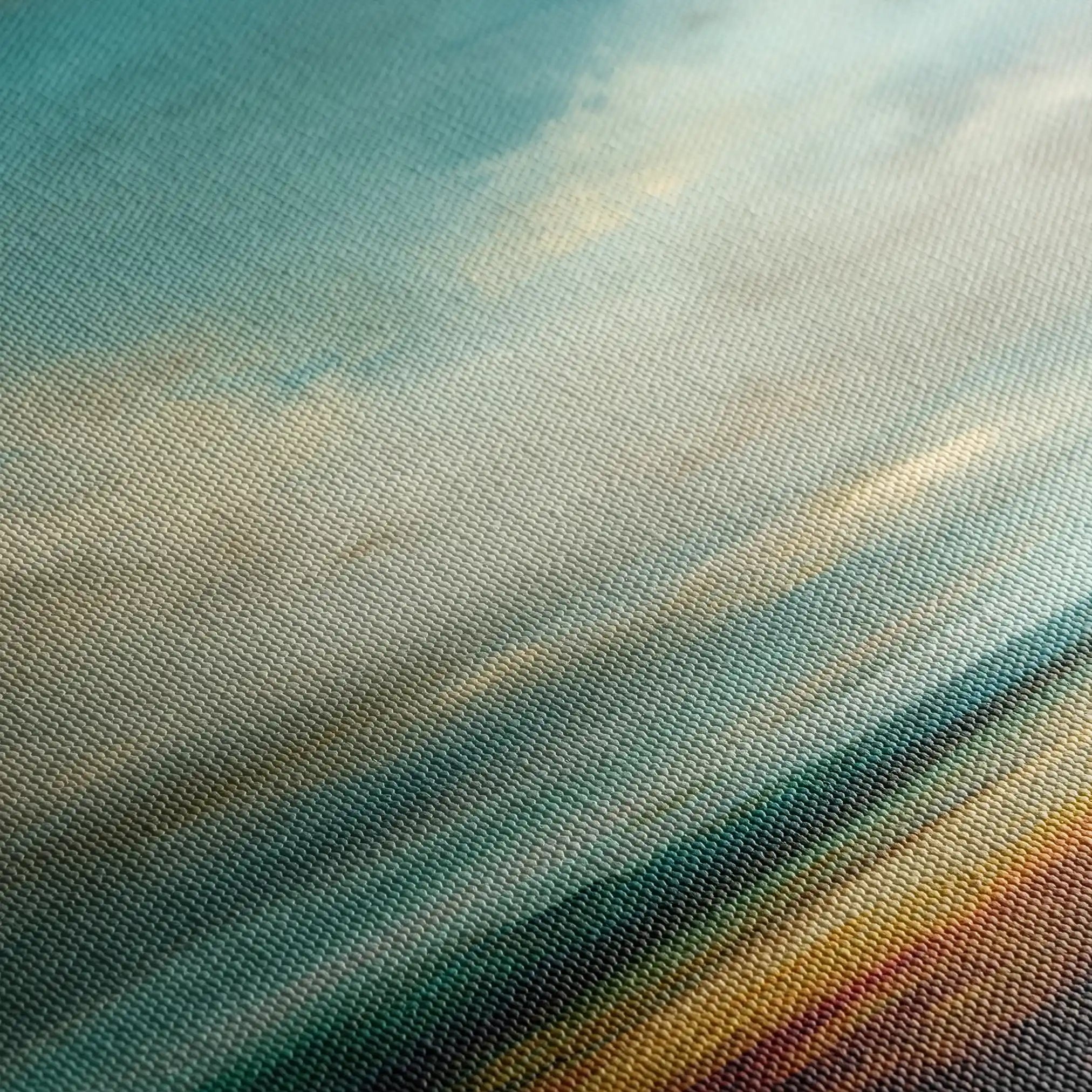 Abstract Canvas Wall Art WAD733-A 80 x 80 cm / Stretched on hidden frame