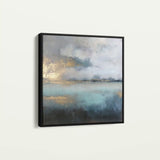Abstract 735 Canvas Art 60 x 60 cm / Stretched on hidden frame