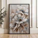 Floral Canvas Wall Art WAD735-F 90 x 60 cm / Stretched on hidden frame