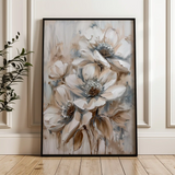 Floral Canvas Wall Art WAD735-F 90 x 60 cm / Stretched on hidden frame