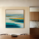 Abstract 738 Canvas Art 60 x 60 cm / Stretched on hidden frame