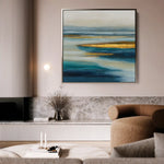 Abstract 738 Canvas Art 60 x 60 cm / Stretched on hidden frame