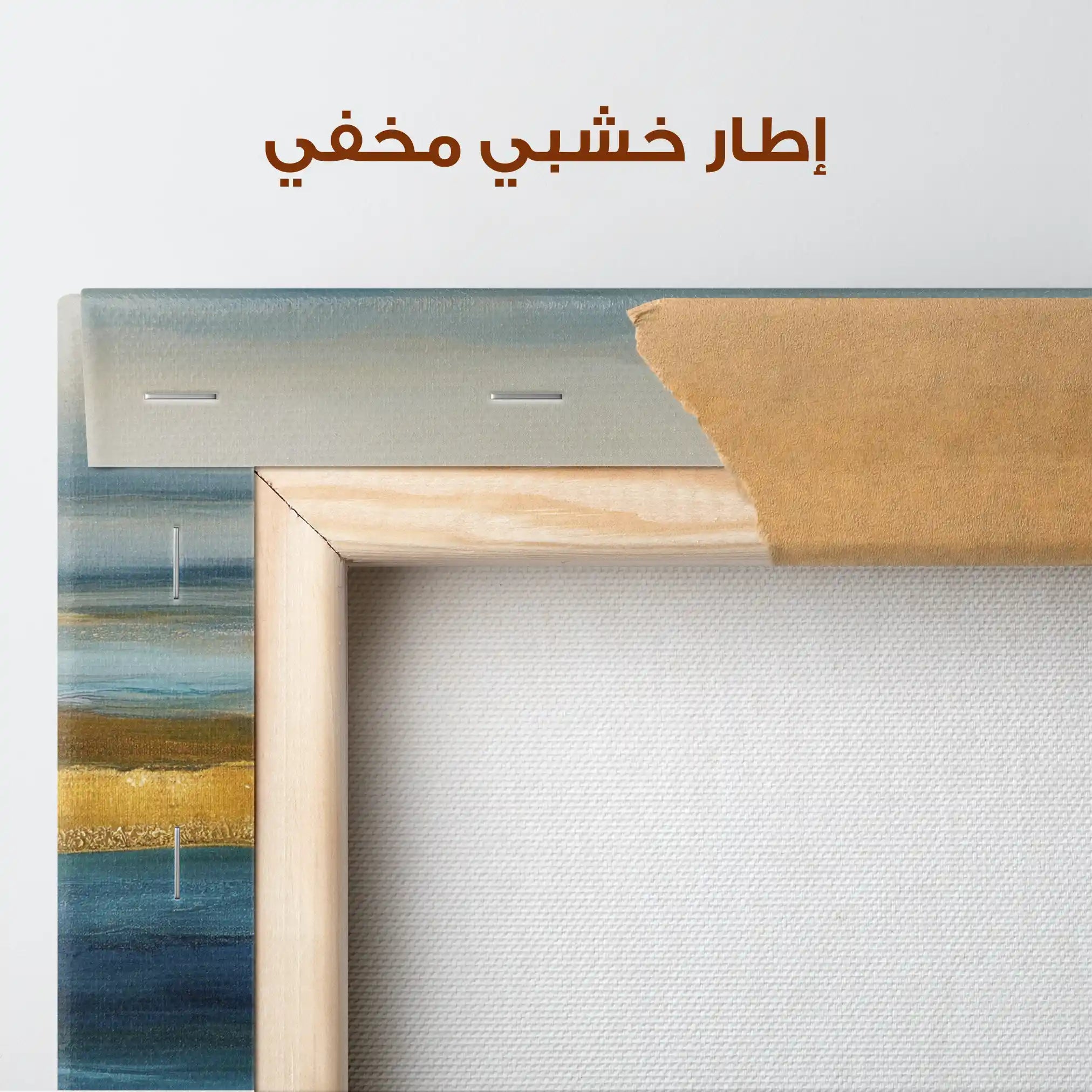 Abstract 738 Canvas Art 60 x 60 cm / Stretched on hidden frame