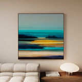 Abstract 739 Canvas Art 60 x 60 cm / Stretched on hidden frame