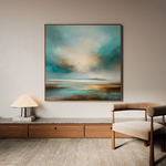 Abstract 742 Canvas Art 60 x 60 cm / Stretched on hidden frame
