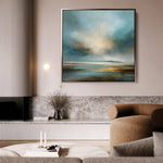 Abstract 742 Canvas Art 60 x 60 cm / Stretched on hidden frame
