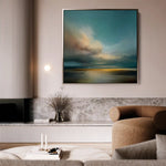 Abstract 744 Canvas Art 60 x 60 cm / Stretched on hidden frame