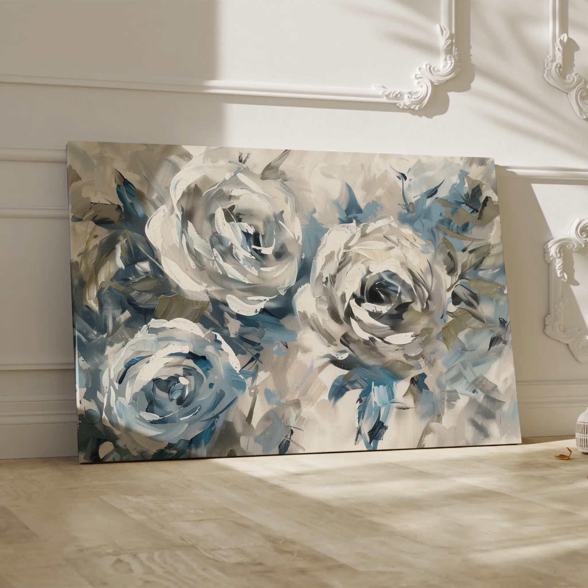 Floral Canvas Wall Art WAD744-F 90 x 60 cm / Stretched on hidden frame