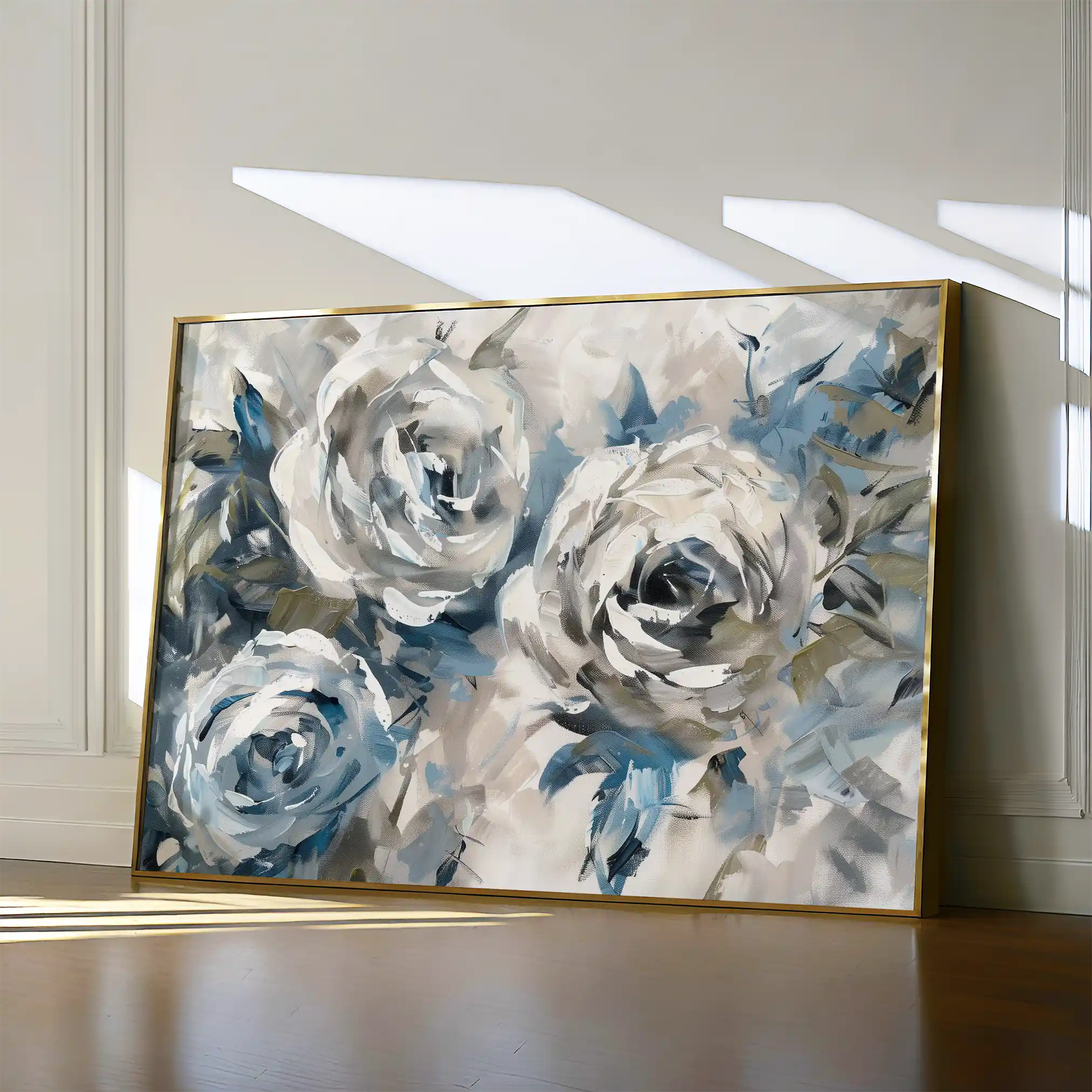 Floral Canvas Wall Art WAD744-F 90 x 60 cm / Stretched on hidden frame