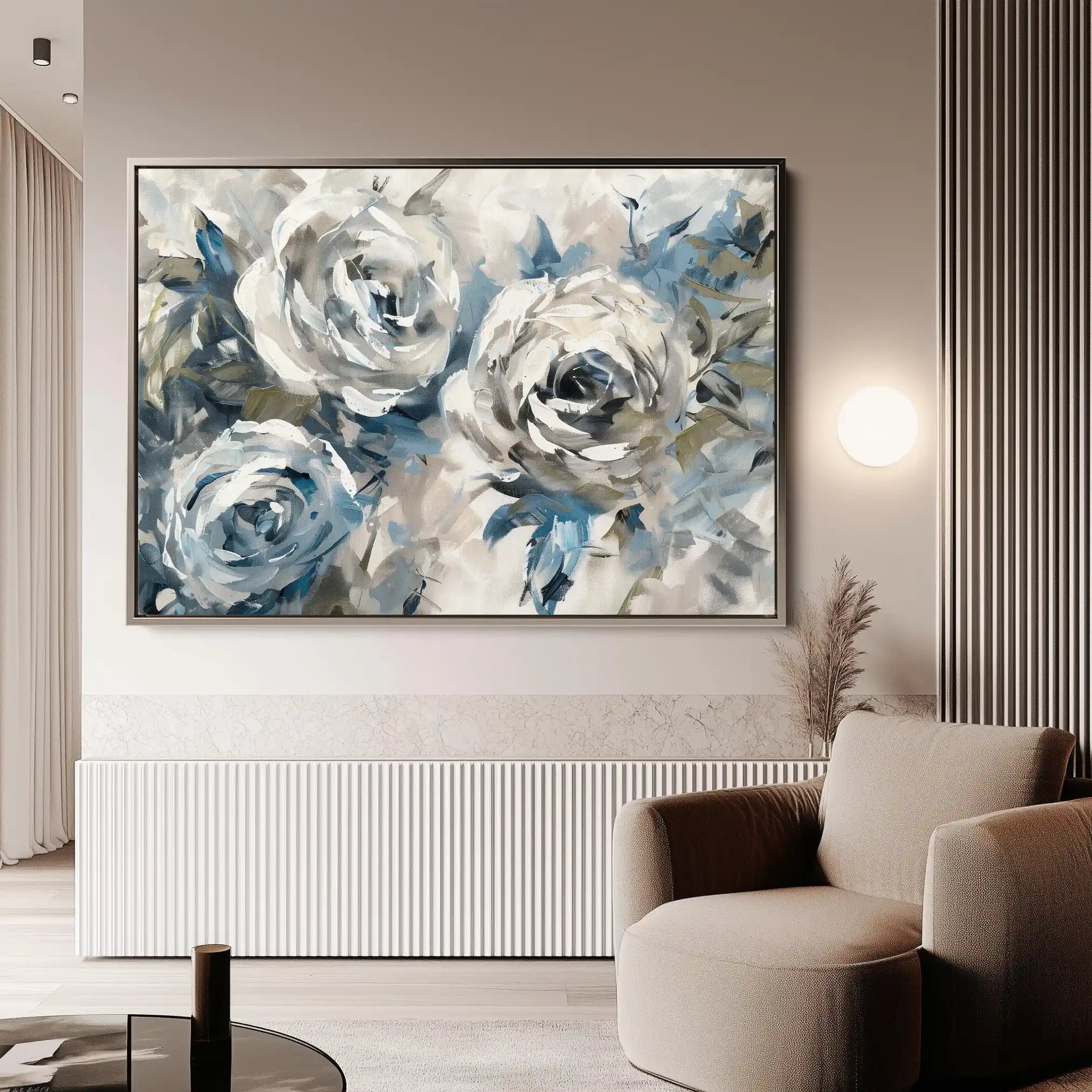 Floral Canvas Wall Art WAD744-F 90 x 60 cm / Stretched on hidden frame