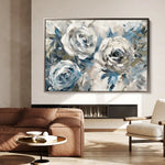 Floral Canvas Wall Art WAD744-F 90 x 60 cm / Stretched on hidden frame