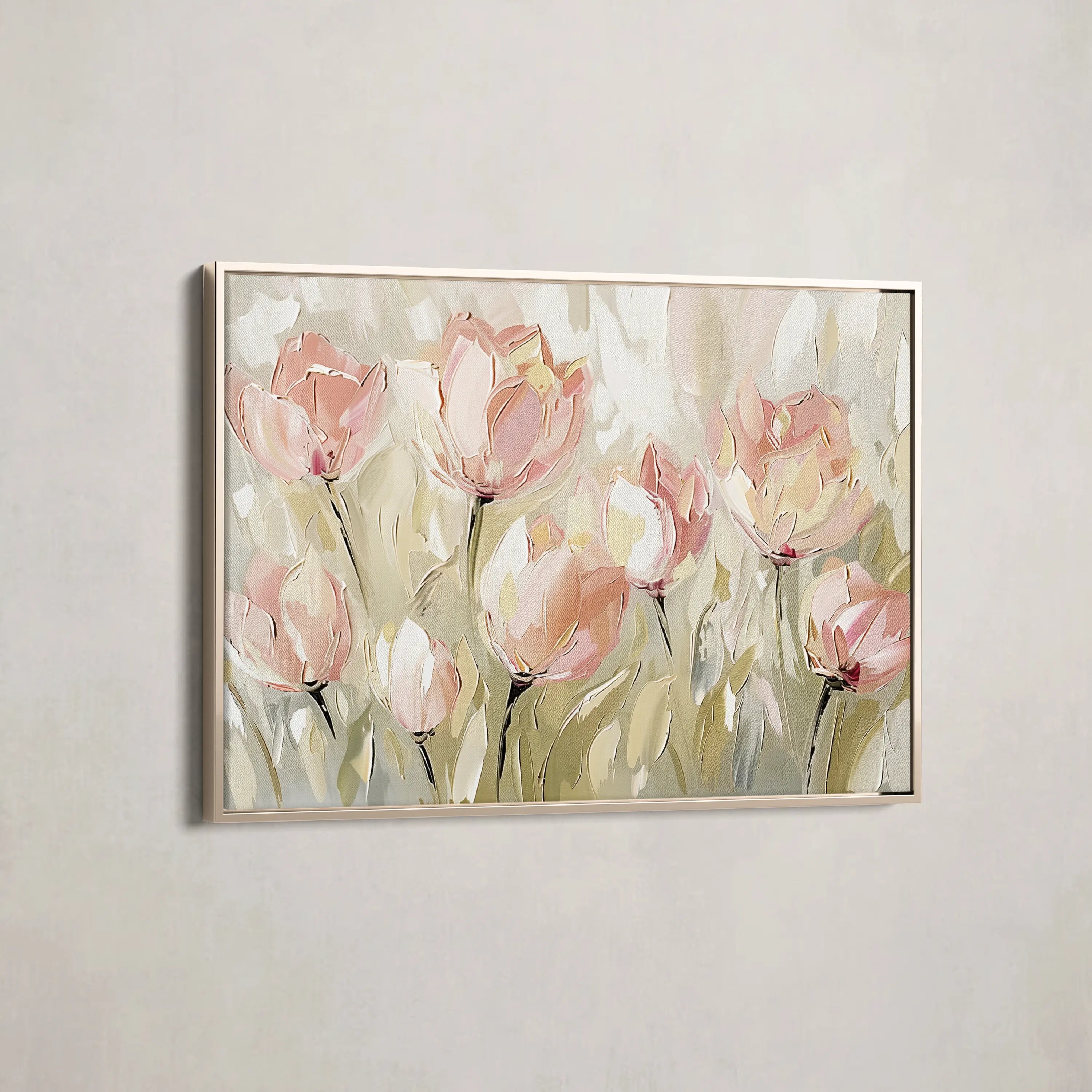 Floral Canvas Wall Art WAD745-F 90 x 60 cm / Stretched on hidden frame