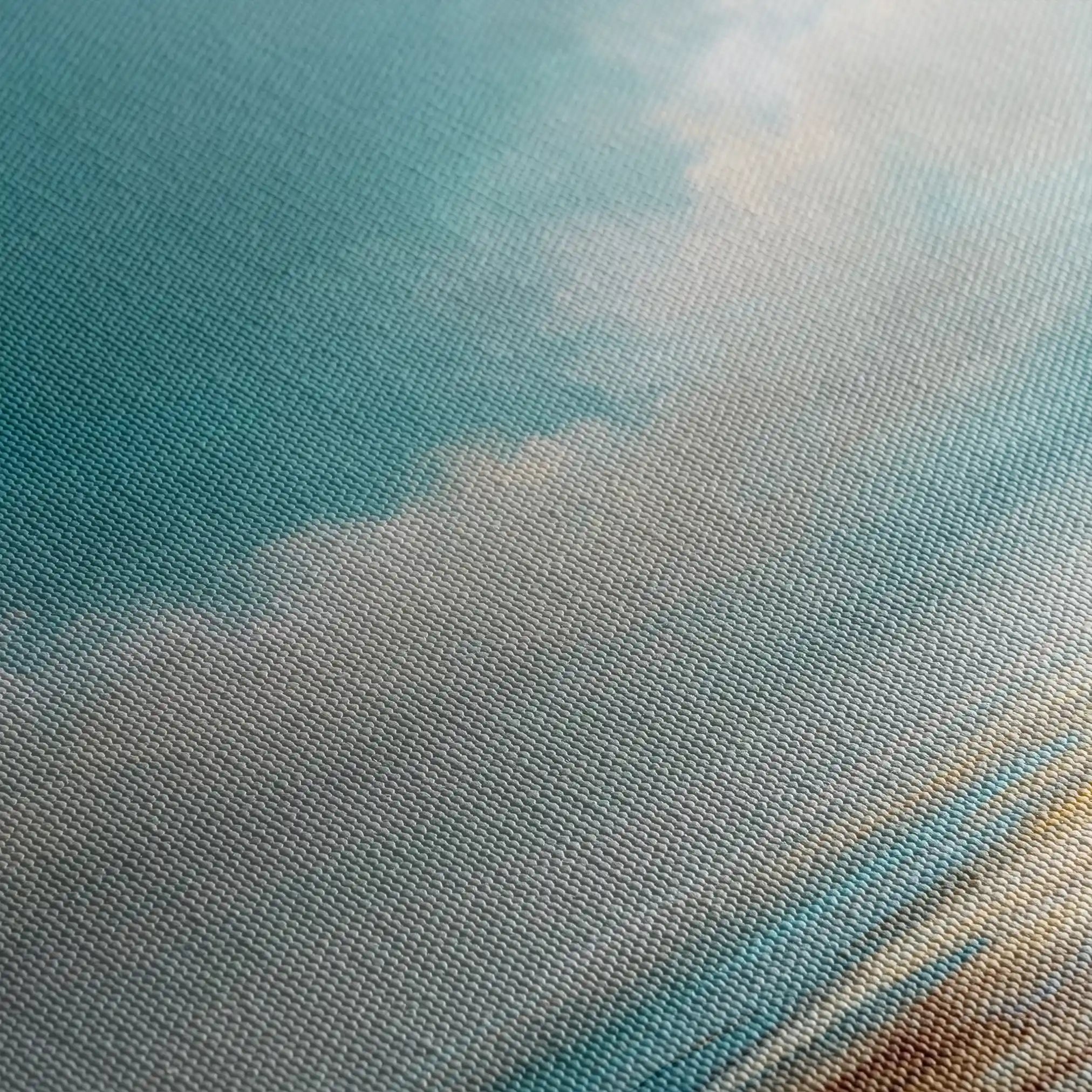 Abstract Canvas Wall Art WAD746-A 80 x 80 cm / Stretched on hidden frame