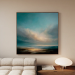 Abstract 747 Canvas Art 60 x 60 cm / Stretched on hidden frame