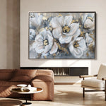 Floral Canvas Wall Art WAD747-F 90 x 60 cm / Stretched on hidden frame