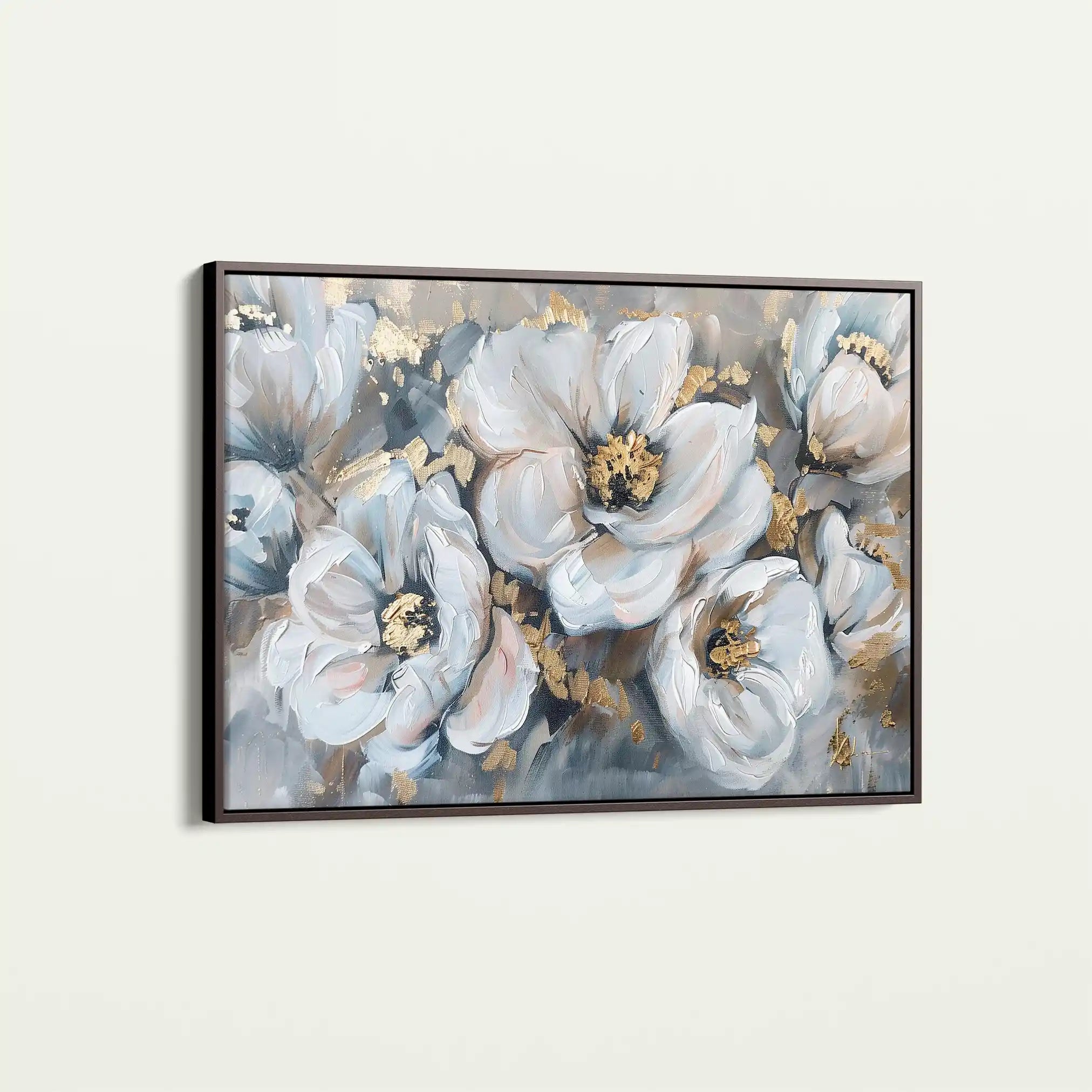Floral Canvas Wall Art WAD747-F 90 x 60 cm / Stretched on hidden frame