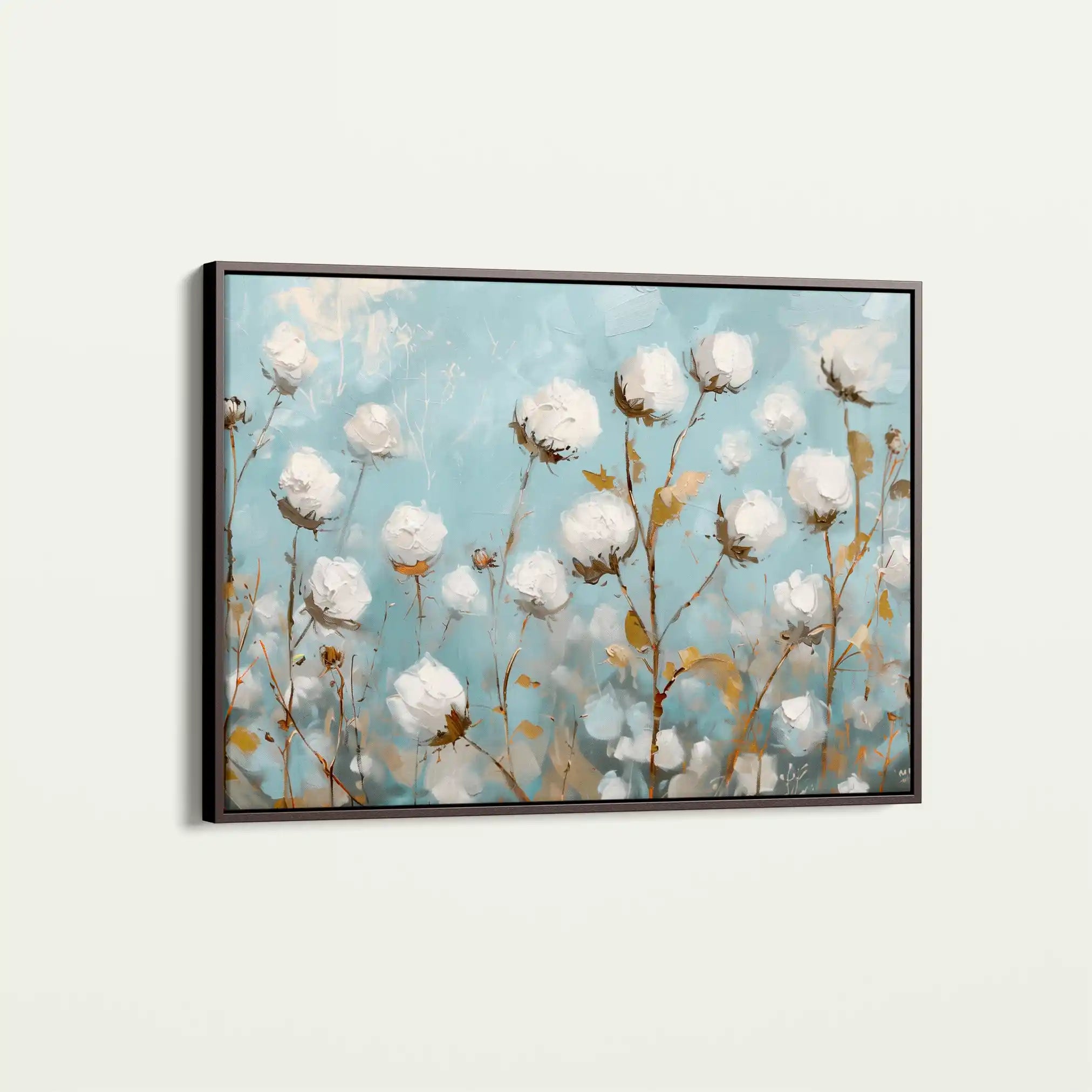 Floral Canvas Wall Art WAD748-F 90 x 60 cm / Stretched on hidden frame