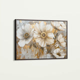 Floral Canvas Wall Art WAD751-F 90 x 60 cm / Stretched on hidden frame