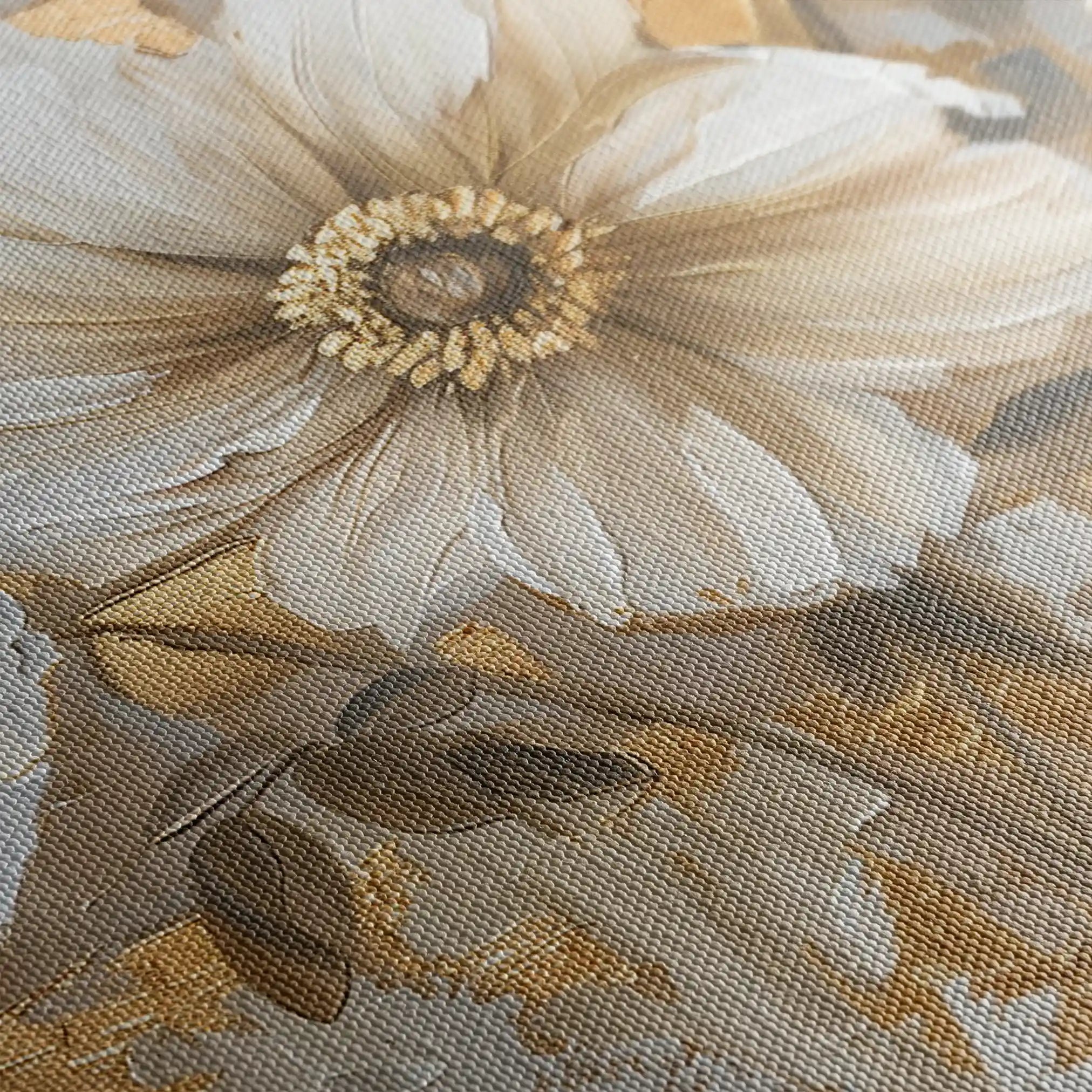 Floral Canvas Wall Art WAD751-F 90 x 60 cm / Stretched on hidden frame