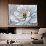 Floral Canvas Wall Art WAD754-F 90 x 60 cm / Stretched on hidden frame