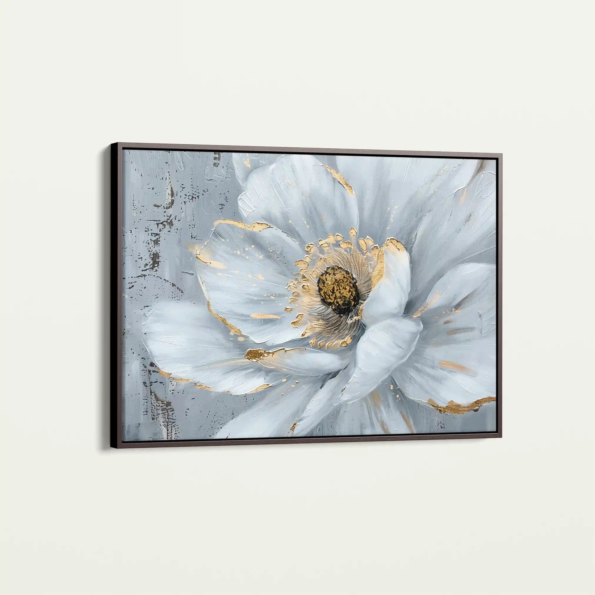 Floral Canvas Wall Art WAD754-F 90 x 60 cm / Stretched on hidden frame