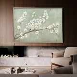 Floral Canvas Wall Art WAD755-F 90 x 60 cm / Stretched on hidden frame