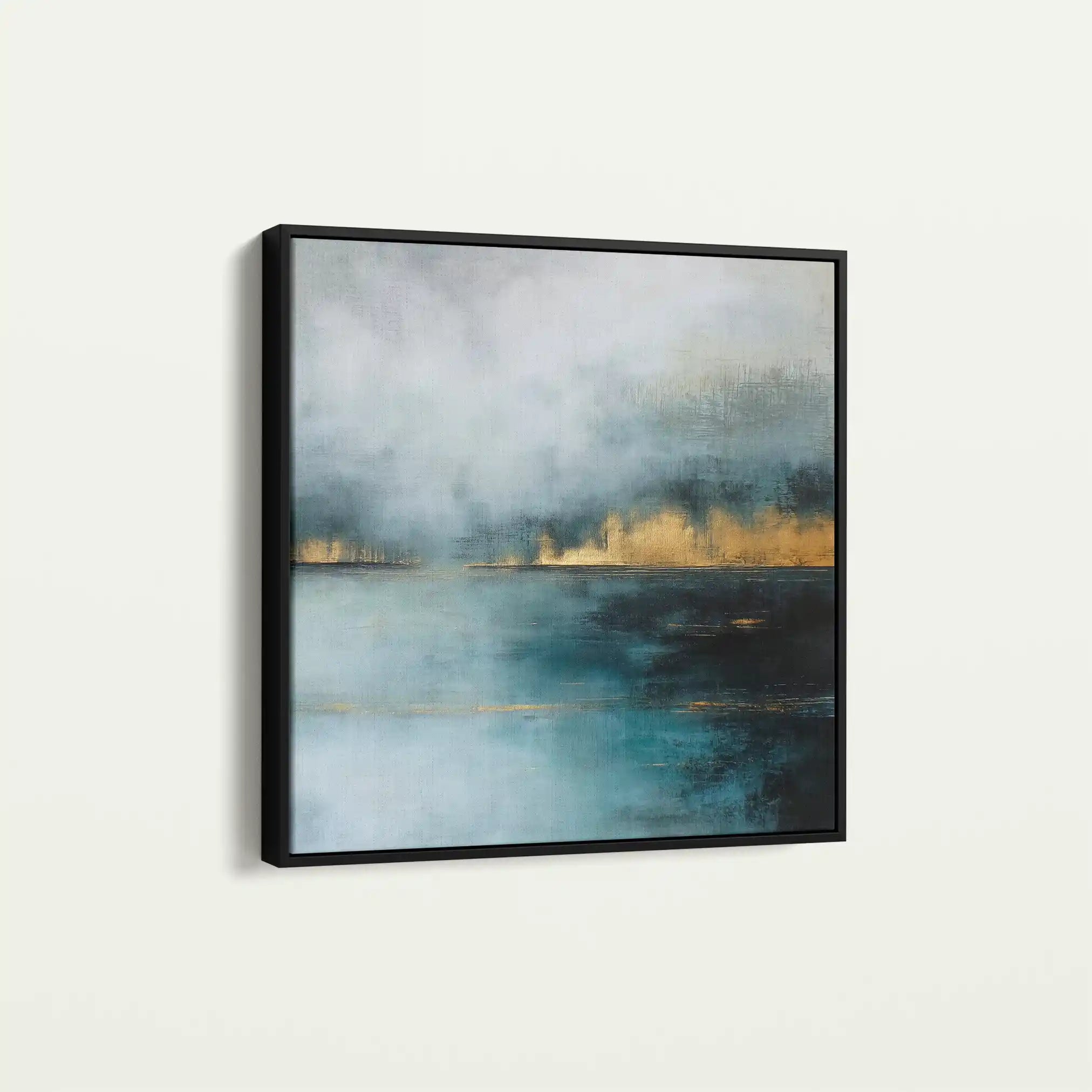 Abstract Canvas Wall Art WAD756-A 80 x 80 cm / Stretched on hidden frame