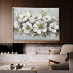 Floral Canvas Wall Art WAD756-F 90 x 60 cm / Stretched on hidden frame