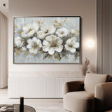 Floral Canvas Wall Art WAD756-F 90 x 60 cm / Stretched on hidden frame