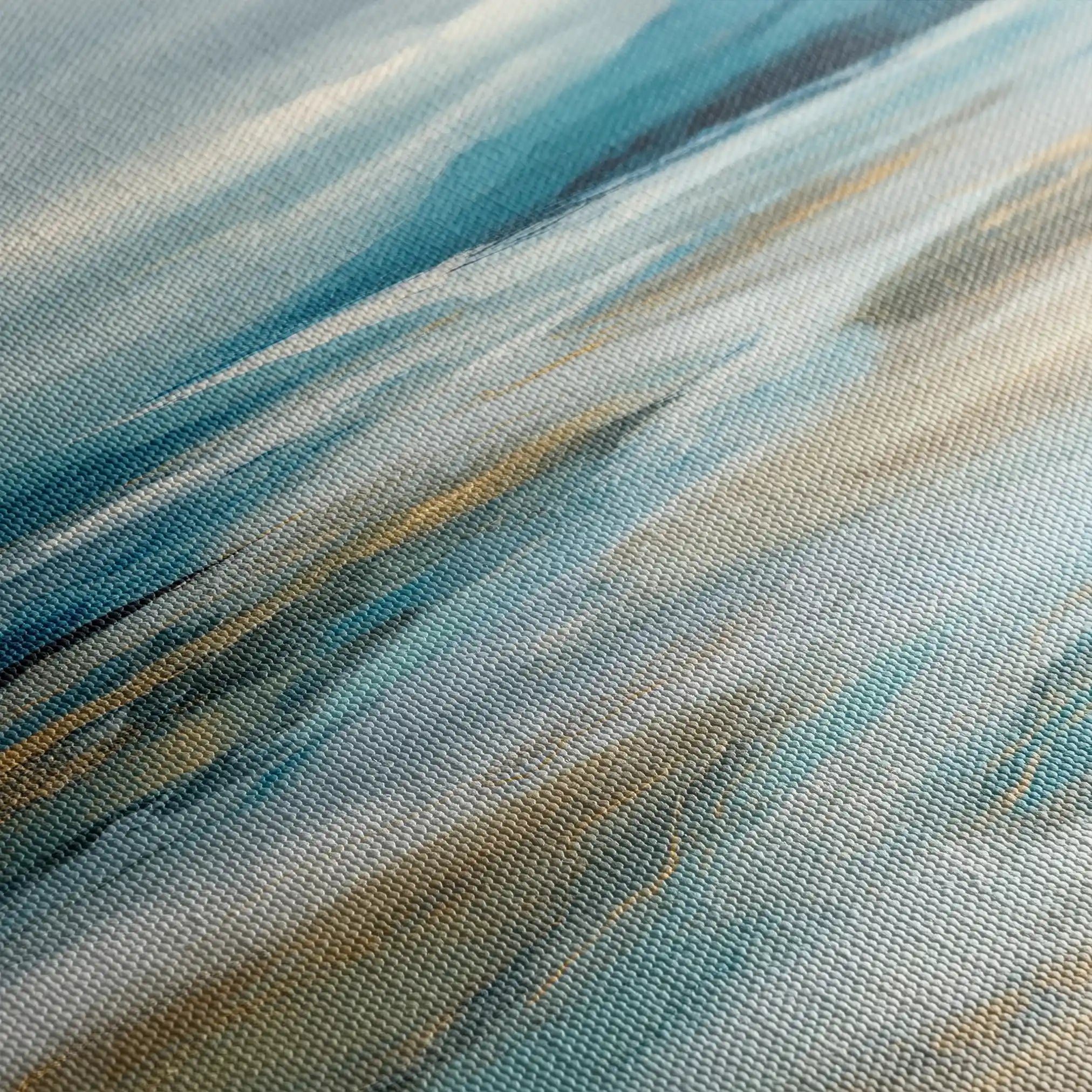 Abstract Canvas Wall Art WAD757-A 80 x 80 cm / Stretched on hidden frame