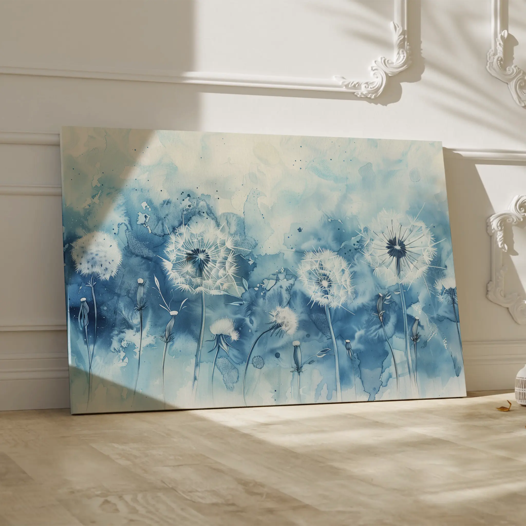 Floral Canvas Wall Art WAD758-F 90 x 60 cm / Stretched on hidden frame