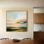 Abstract 759 Canvas Art 60 x 60 cm / Stretched on hidden frame