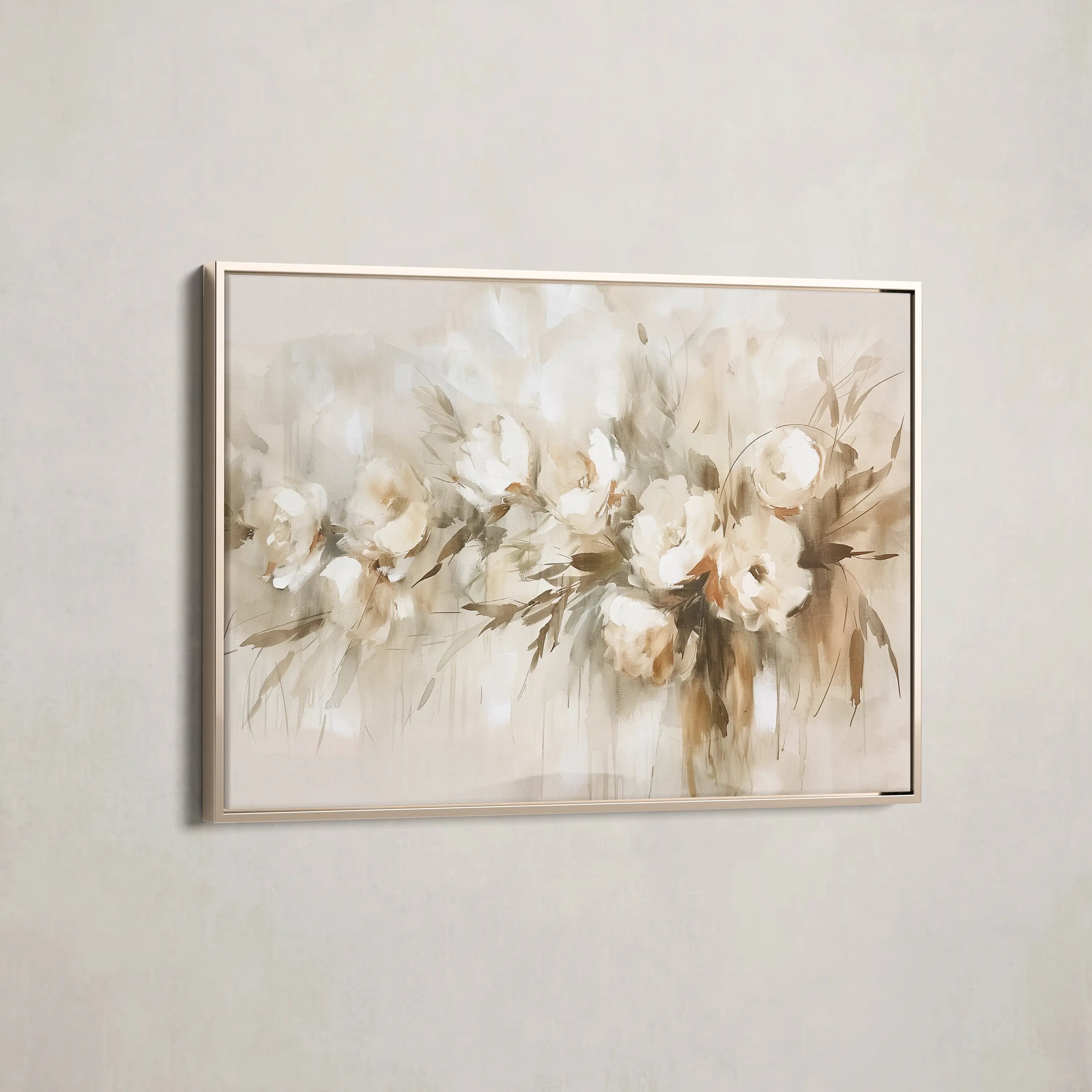 Floral Canvas Wall Art WAD760-F 90 x 60 cm / Stretched on hidden frame