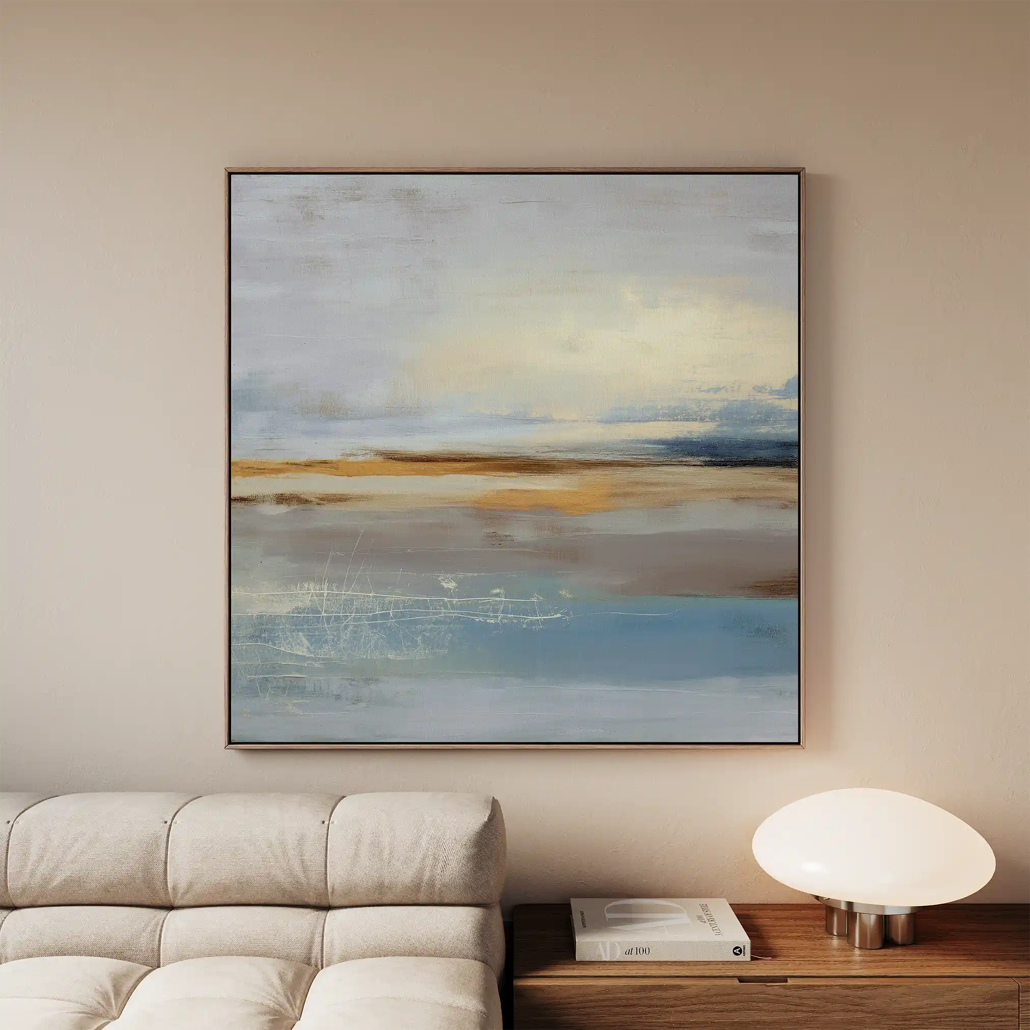 Abstract 763 Canvas Art 60 x 60 cm / Stretched on hidden frame