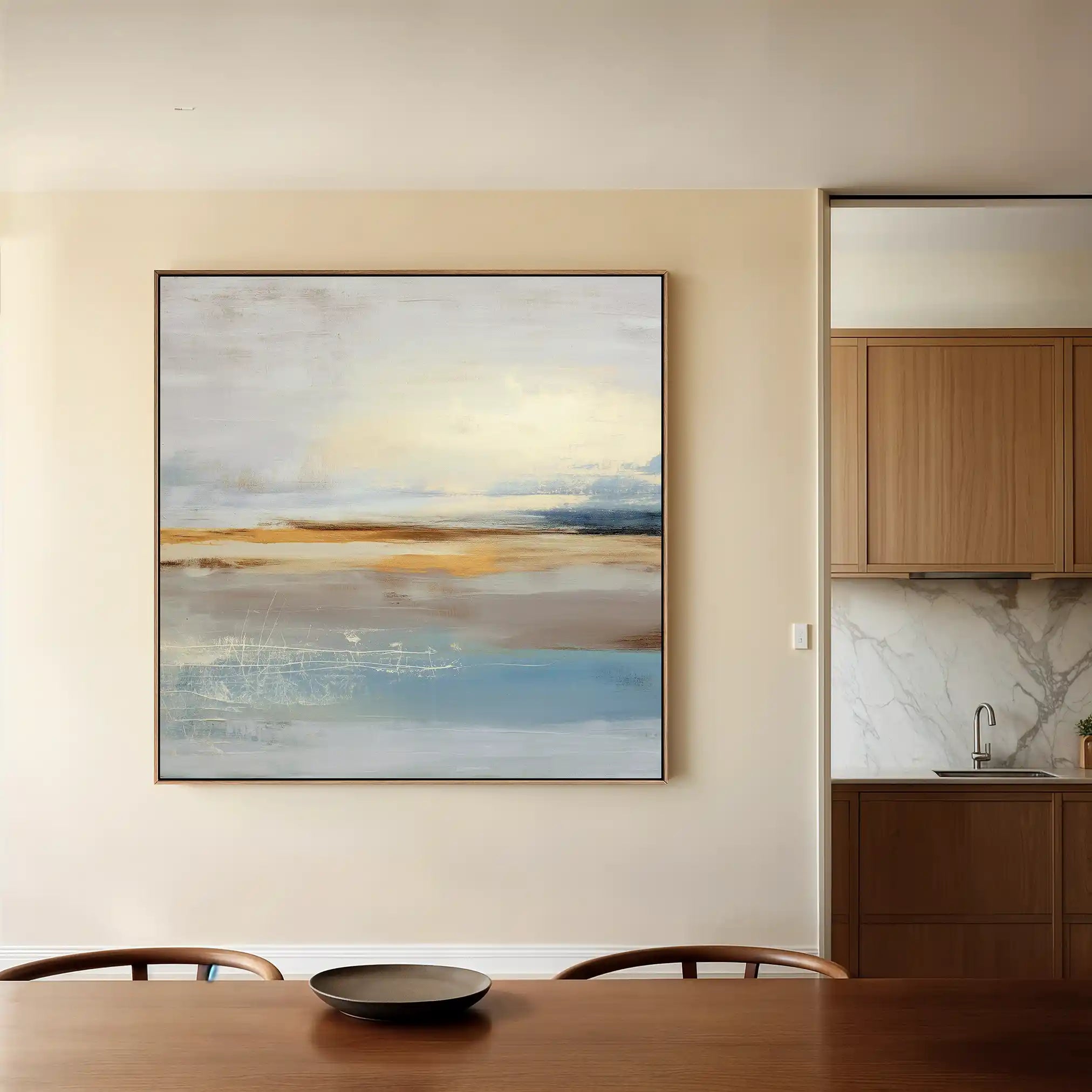 Abstract 763 Canvas Art 60 x 60 cm / Stretched on hidden frame