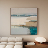 Abstract 764 Canvas Art 60 x 60 cm / Stretched on hidden frame