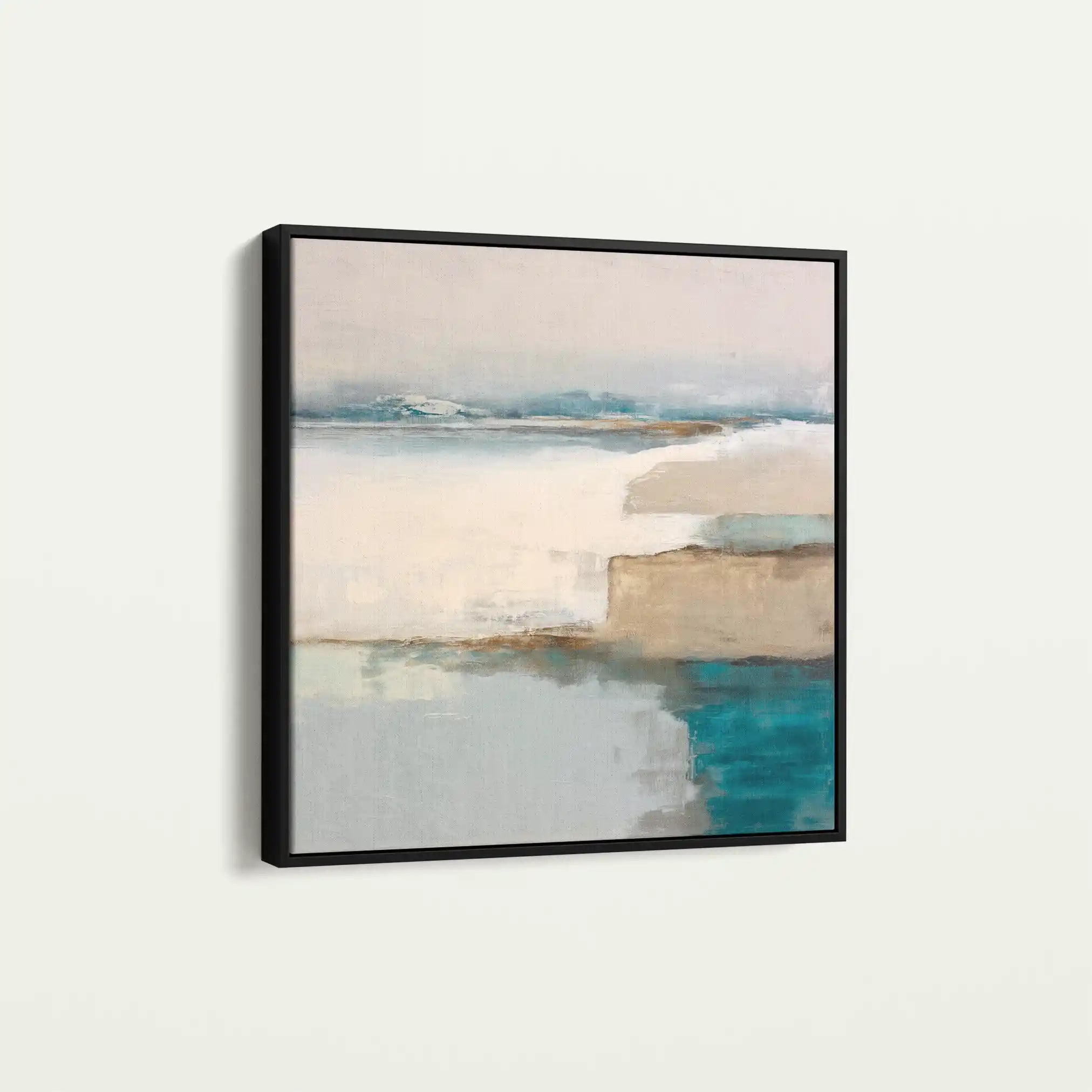 Abstract Canvas Wall Art WAD764-A 80 x 80 cm / Stretched on hidden frame