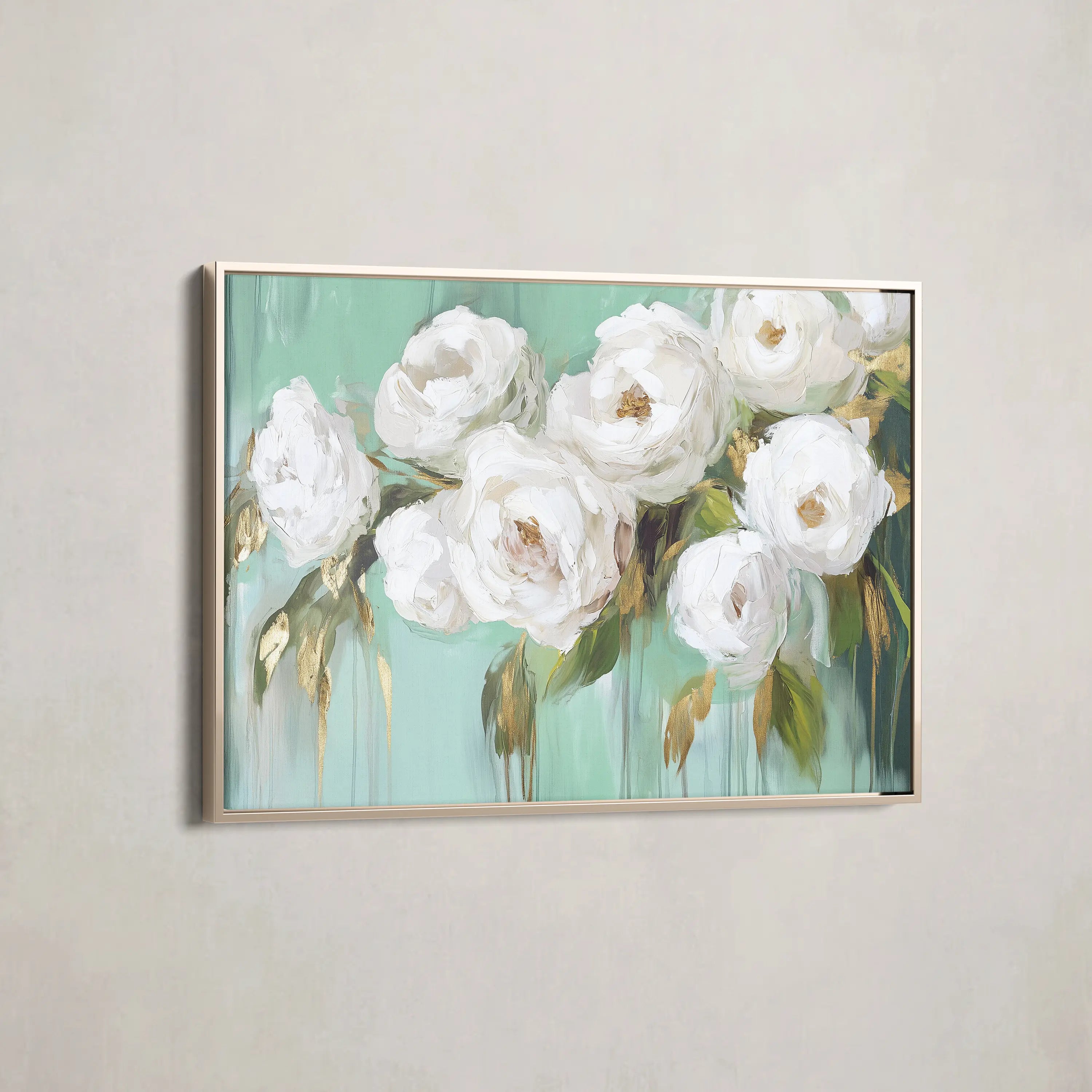 Floral Canvas Wall Art WAD765-F 90 x 60 cm / Stretched on hidden frame