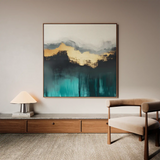 Abstract 767 Canvas Art 60 x 60 cm / Stretched on hidden frame