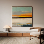 Abstract 768 Canvas Art 60 x 60 cm / Stretched on hidden frame